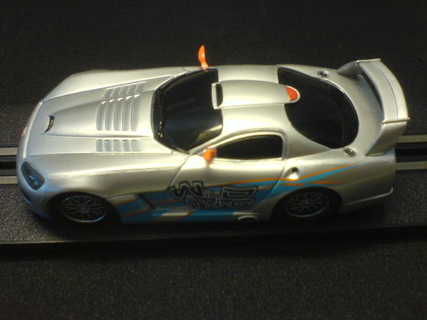 Slotcar Umbau Carrera Pull and Speed Dodge Viper